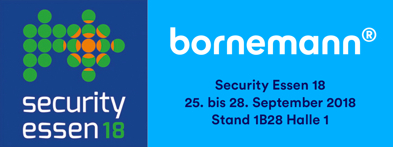 bornemann auf der security essen 2018 wir praesentieren unsere sicherheitstechnik fuer unternehmen auf der security essen 2018